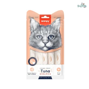 Wanpy Creamy Treat Tuna & Salmon — 70g (5 × 14g)