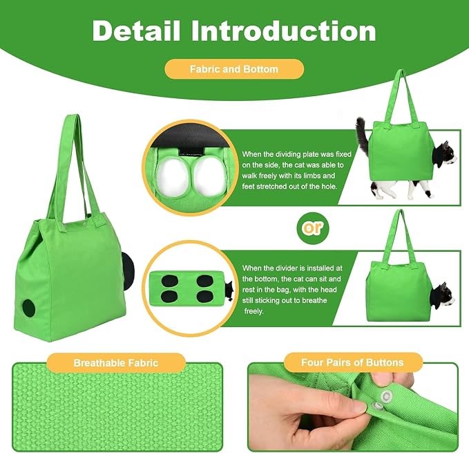 Multi-Use Cat Carrier Bag - Image 6