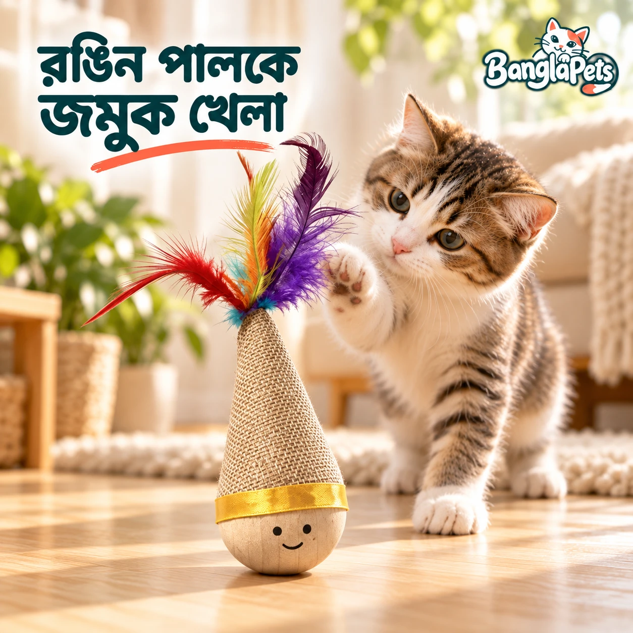 Cat Roly Poly Toy